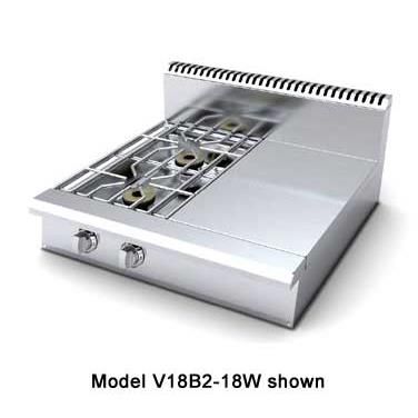 Buy Viking Appliances - Viking Range V18H-18C Combo Range Top-V18H-18C